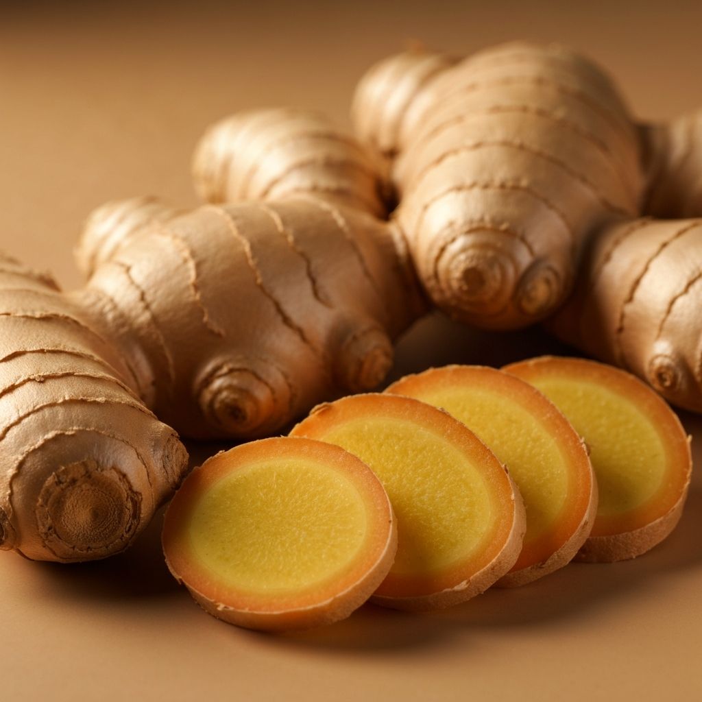 Fresh ginger root